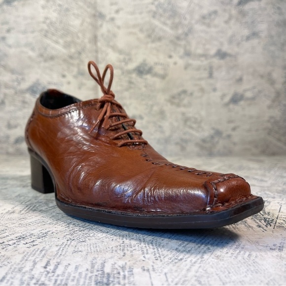 Progetto Lace up leather shoes made in Italy - Picture 2 of 12